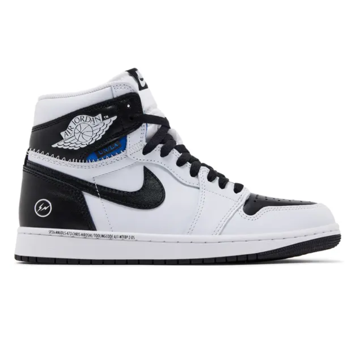 Jordan 1 Retro High OG SP "Fragment x Union LA White Black"