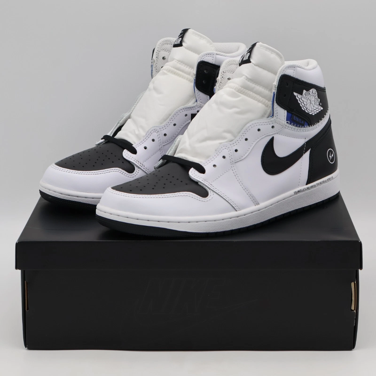 Jordan 1 Retro High OG SP "Fragment x Union LA White Black" - Imagen 2