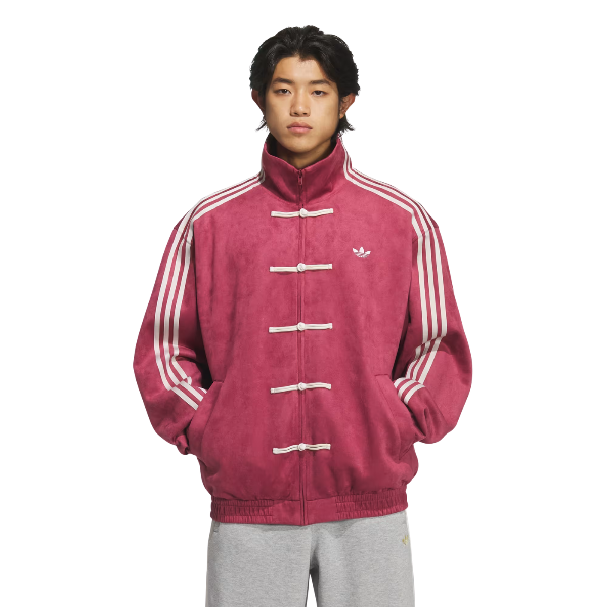Chinese New Year Jacket "Collegiate Burgundy" - Imagen 2