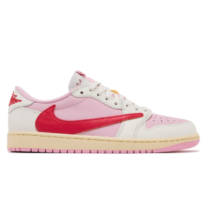 Jordan 1 Retro Low OG SP Travis Scott "Sail Tropical Pink"