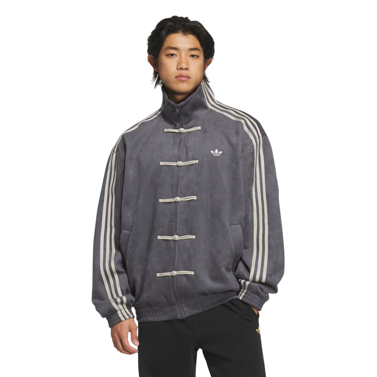 Chinese New Year Jacket "Grey Blue" - Imagen 2