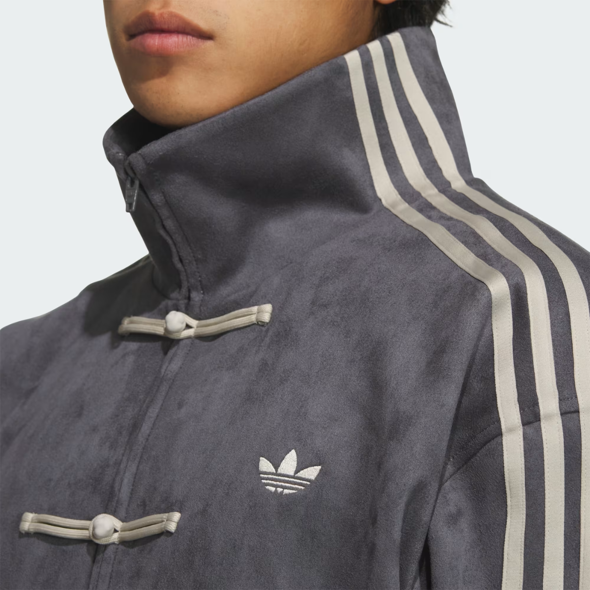 Chinese New Year Jacket "Grey Blue" - Imagen 3