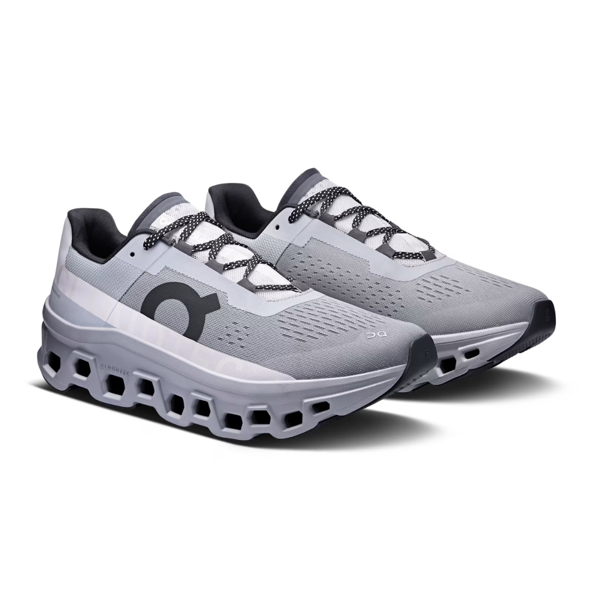 On Cloudmonster "Alloy Silver" - Imagen 2
